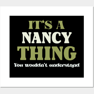 It's a Nancy Thing You Wouldn't Understand Posters and Art